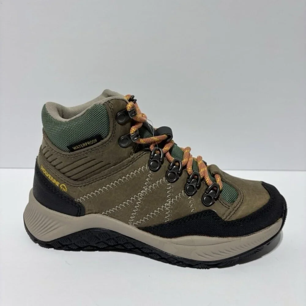 Wolverine Women’s Luton Mid Hiker Waterproo Boots, Size 5.5 M